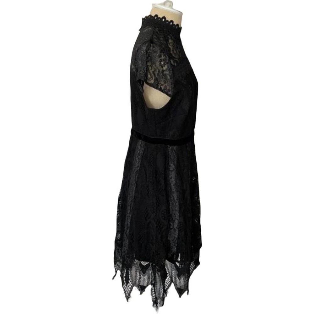 Foxiedox Womens Maisie Lace Cocktail Dress Size 4 Mid Length Dress NEW FA931DR - Picture 4 of 10